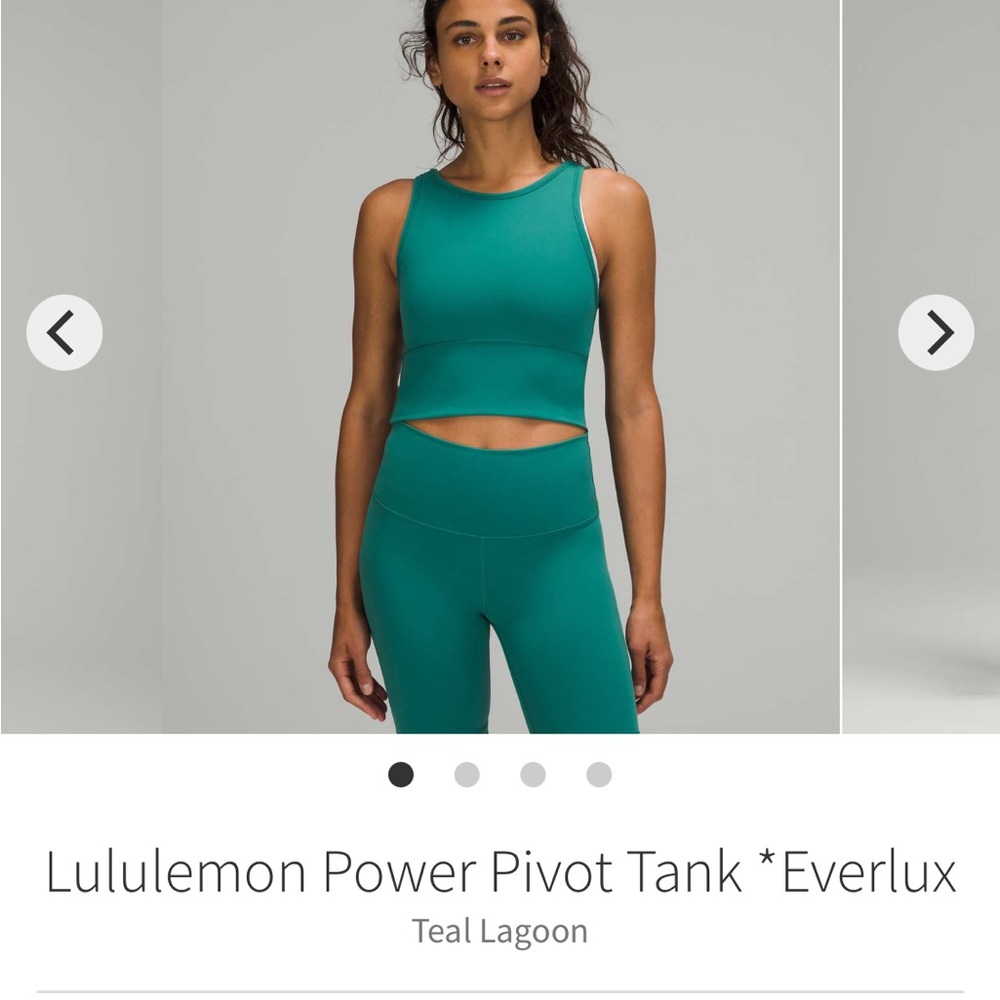 Lululemon Power Pivot Tank